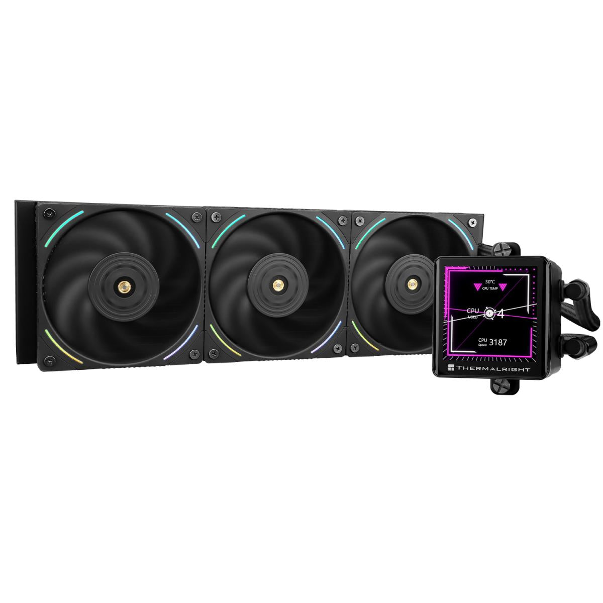 Thermalright Frozen Vision 360 Black ARGB CPU Liquid Cooler Thermalright Frozen Vision 360 Black ARGB CPU Liquid Cooler